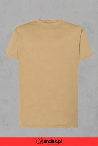 Beżowy T-shirt bez metki -17.jpg