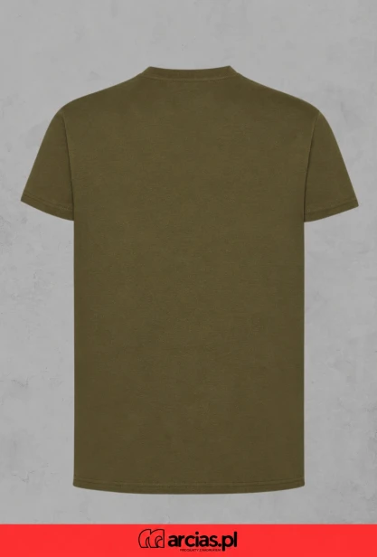 Oliwkowy T-shirt – widok z tyłu-34.jpg