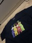 Czarna koszulka "F*CK TELETUBBIES" pokazana jako produkt z przodu